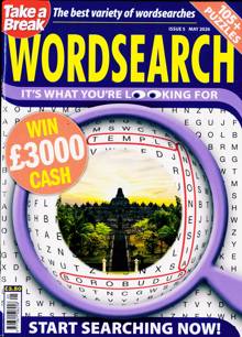 Take A Break Wordsearch Magazine Issue NO 5