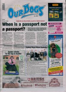 Our Dogs Magazine  Order Online