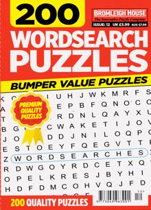 200 Wordsearch Puzzles Magazine Issue NO 12