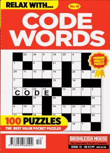 Relax With Codewords Magazine NO 12 Order Online