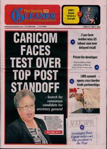 Gleaner Magazine 30/04/2026 Order Online