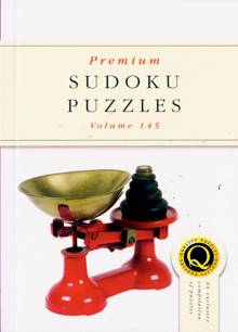 Premium Sudoku Puzzles Magazine Issue NO 145 