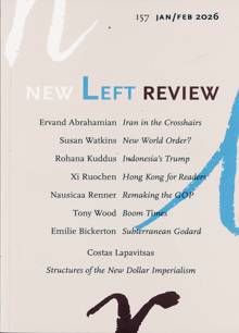 New Left Review Magazine Issue NO157