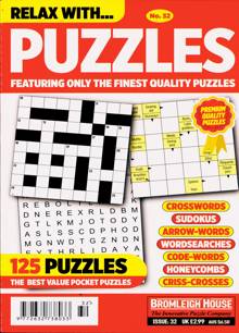 Relax With Puzzles Magazine NO 32 Order Online