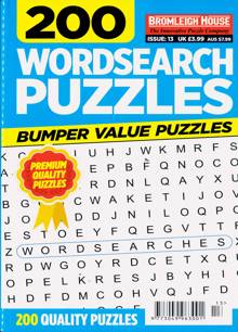 200 Wordsearch Puzzles Magazine Issue NO 13