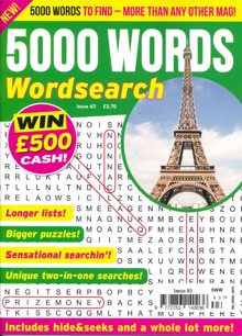 5000 Words Magazine NO 63 Order Online