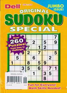 Original Sudoku Magazine 01/06/2026 Order Online