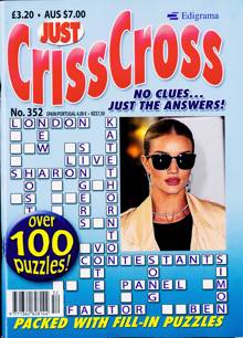 Just Criss Cross Magazine NO 352 Order Online