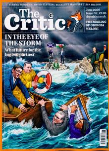The Critic Magazine  Order Online