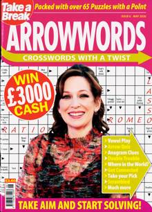 Take A Break Arrowwords Magazine Issue NO 6