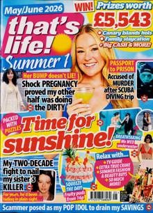 Thats Life Monthly Magazine MAY-JUN Order Online