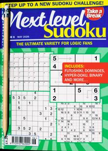 Tab Next Level Sudoku Magazine Issue NO 6