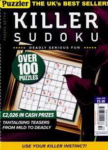 Puzzler Killer Sudoku Magazine Issue NO 250