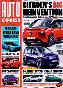 Auto Express Magazine 03/06/2026 Order Online