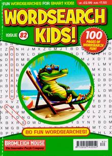 Wordsearch Kids Magazine Issue NO 82
