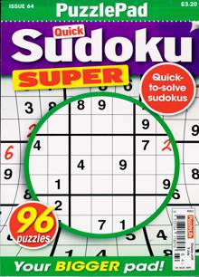 Puzzlelife Sudoku Super Magazine Issue NO 64 