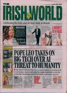 Irish World Magazine 06/06/2026 Order Online