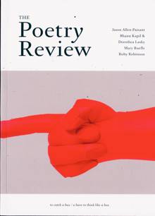 The Poetry Review Magazine Issue SPR 26