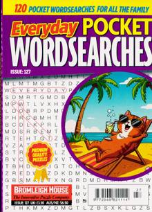 Everyday Pocket Wordsearch Magazine Issue NO 127