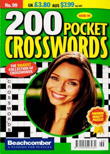 200 Pocket Crosswords Magazine Issue NO 99