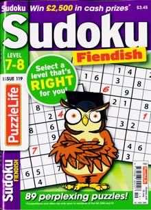 Puzzlelife Sudoku L7&8 Magazine Issue NO 119