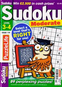 Puzzlelife Sudoku Lev 5 And 6 Magazine Issue NO 118