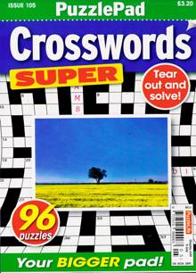 Puzzlelife Crossword Super Magazine Issue NO 105