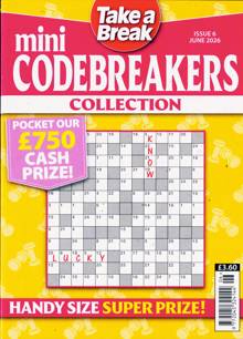 Tab Mini Codebreakers Coll Magazine Issue NO 6