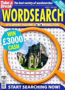 Take A Break Wordsearch Magazine Issue NO 6