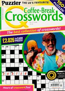 Puzzler Q Coffee Break Crossw Magazine NO 171 Order Online