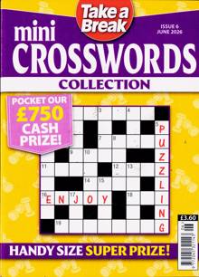 Tab Mini Crossword Coll Magazine Issue NO 6