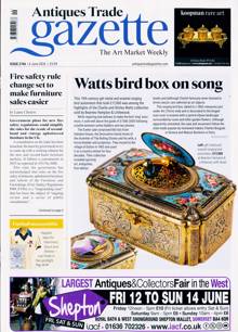 Antique Trades Gazette Magazine 06/06/2026 Order Online