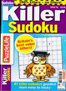 Puzzlelife Killer Sudoku Magazine Issue NO 53