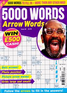 5000 Words Arrowwords Magazine NO 62 Order Online