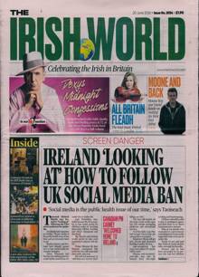 Irish World Magazine 20/06/2026 Order Online