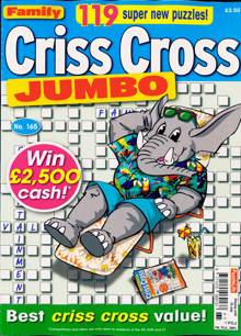 Family Criss Cross Jumbo Magazine Issue NO 165