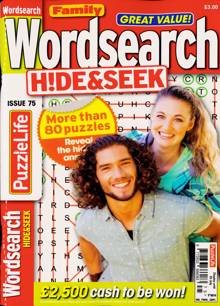 Family Wordsearch Hide Seek Magazine Issue NO 75