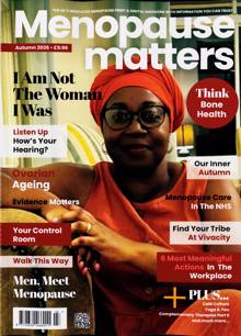 Menopause Matters Magazine Issue AUTUMN