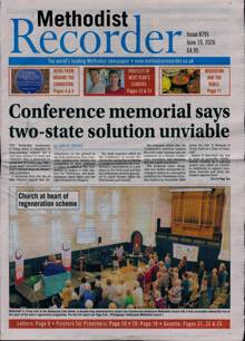 Methodist Recorder Magazine Issue 19/06/2026