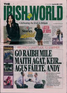 Irish World Magazine 27/06/2026 Order Online