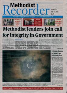 Methodist Recorder Magazine Issue 31/07/2026