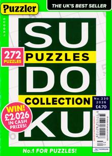 Puzzler Sudoku Puzzle Collection Magazine NO 230 Order Online