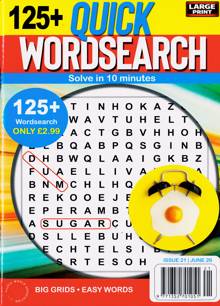 Quick Wordsearch Magazine NO 21 Order Online
