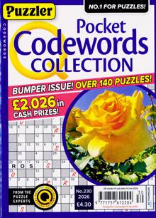 Puzzler Q Pock Codewords C Magazine NO 230 Order Online