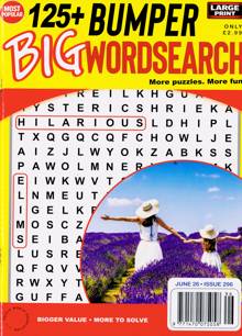 Bumper Big Wordsearch Magazine NO 296 Order Online