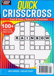 Quick Criss Cross Magazine NO 9 Order Online