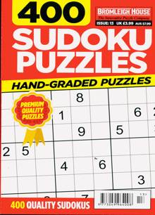 400 Sudoku Puzzles Magazine Issue NO 13