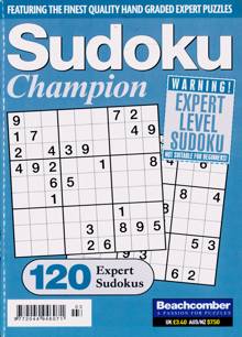Sudoku Champion Magazine Issue NO 103