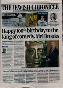 Jewish Chronicle Magazine Issue 25/06/2026