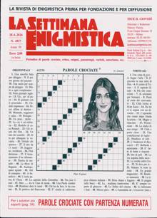 La Settimana Enigmistica Magazine Issue NO 4917
